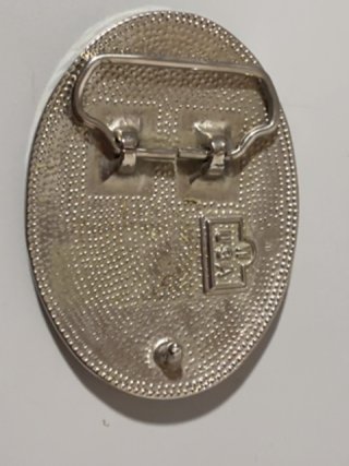 Item #212 — Silver Eagle Belt Buckle photo 2 of 2