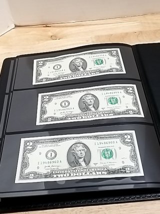 Item #50 — 60 Sequential $2 notes, please read description photo 7 of 9