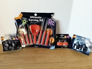 Item #148 — New Halloween Carving Kit with LED Lights photo 1 of 4