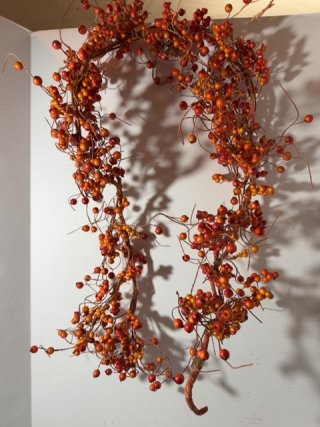 Item #296 — Autumn Berry Wreath 5 ft