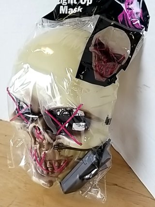 Item #112 — New Light Up Skull Mask photo 2 of 2