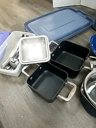 Item #361 — TOTE of kitchen items photo 4 of 5