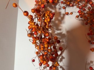 Item #294 — Autumn Berry Wreath 5 ft photo 2 of 4