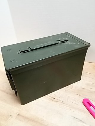 Item #32 — 50 Cal Ammo Can 12 by 7 by 6 inch photo 3 of 4
