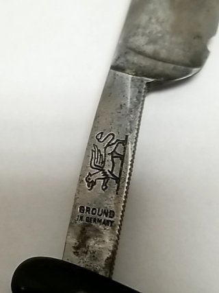 Item #24 — Vintage German Griffon XX Straight Razor photo 5 of 6
