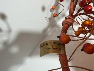 Item #296 — Autumn Berry Wreath 5 ft photo 4 of 4