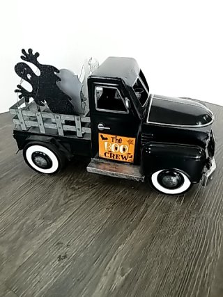 Item #47 — Halloween Boo Crew Truck Decoration 18 by 10 by 9 inch photo 3 of 4