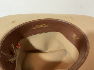 Item #211 — Tan Felt Cowboy Hat photo 4 of 5