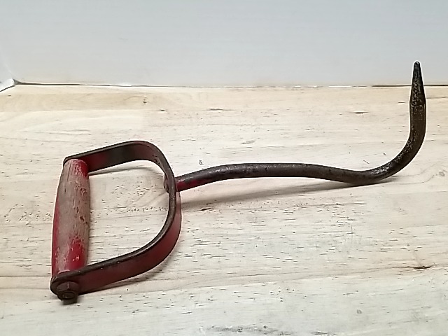 Item #149 — Rusty Red Hook Tool photo 1 of 2