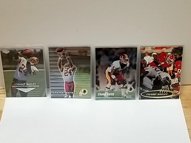 Item #6 — Champ Bailey Rookie Football Cards photo 1 of 7