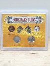Item #124 — Four Rare Coins Display Set photo 1 of 4