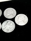 Item #107 — 1940s Silver Jefferson nickels photo 2 of 7