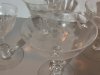Item #110 — Vintage Waverly Heisey Rose pattern crystal sherbet glasses, 4 total photo 2 of 5