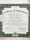 Item #151 — 1996 Michael Jordan 72 Wins Commemorative Plate COA, MIB photo 5 of 5