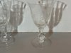 Item #103 — Vintage Waverly Heisey Rose Pattern crystal goblets, 4 total photo 2 of 5