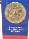 Item #82 — Lincoln Kennedy Coin Set, 40% silver half dollar, penny, COA photo 6 of 9