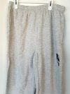 Item #290 — New Gray Sweatpants with Elastic Waistband Mens small photo 2 of 2
