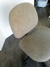 Item #273 — Gray Fabric Office Chair photo 2 of 4