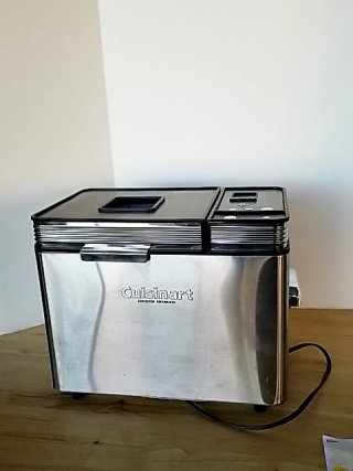 Item #177 — CBK-200 CUISINART convection bread maker , great shape, with manual