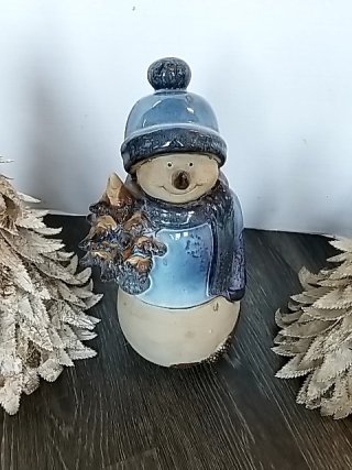 Item #167 — SNOWMAN & Trees Christmas Decor Set photo 3 of 4