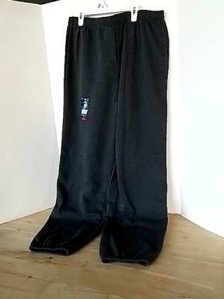 Item #236 — New Fleece Sweatpants Mens medium, gray photo 1 of 2