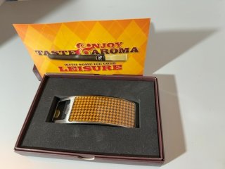 Item #116 — 2013 BLACK & MILD Cigars Promotional Houndstooth Bottle OPENER photo 1 of 4