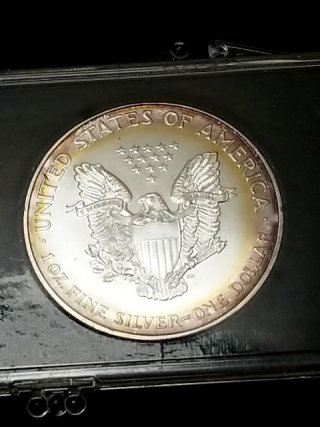 Item #72 — 1995 American Silver Eagle Coin photo 3 of 3