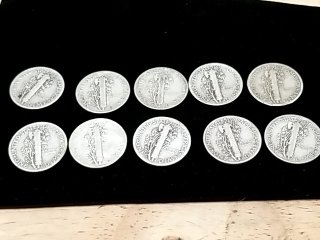 Item #9 — Silver Mercury Dimes photo 4 of 4