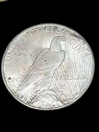 Item #39 — 1923 S Peace Dollar Silver dollar photo 2 of 2