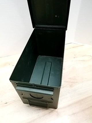 Item #153 — Military Ammo Can 11 by 8 by 6 inch photo 3 of 3