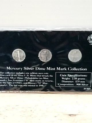 Item #131 — Mercury Dime Mint Mark Collection photo 6 of 6