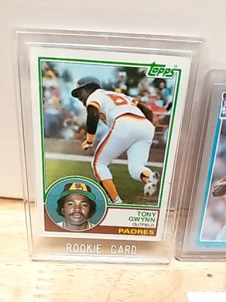 Item #73 — Kirby Puckett & Tony Gwynn Rookie Cards photo 5 of 6