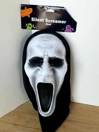 Item #209 — New Silent Scream Halloween Mask