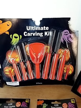 Item #185 — New Halloween Pumpkin Carving Kit photo 2 of 4