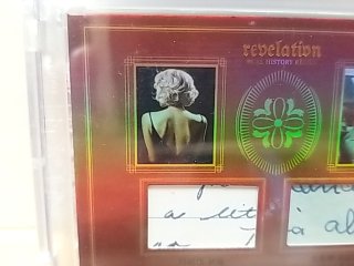 Item #83 — Marilyn Monroe & Jackie Kennedy Relics Card 63/99 photo 2 of 4