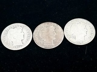 Item #11 — 1910-1914 Silver Barber Dimes photo 1 of 5