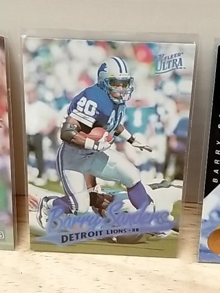 Item #88 — Barry Sanders Detroit Lions Trading Card photo 4 of 5