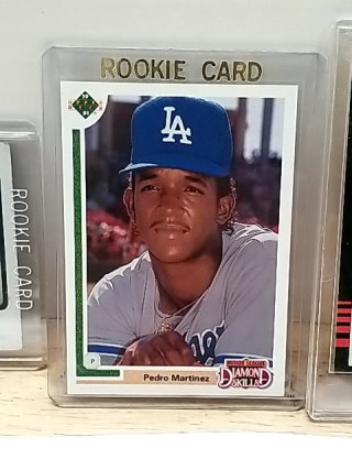 Item #3 — 1973-1991 Rookie Baseball Cards, Clemens, Martinez, Johnson, Boone photo 4 of 7