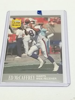 Item #23 — Ed McCaffrey Rookie Football Cards photo 5 of 5