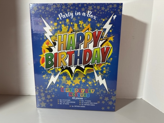 Item #502 — Happy Birthday Party Set photo 1 of 3