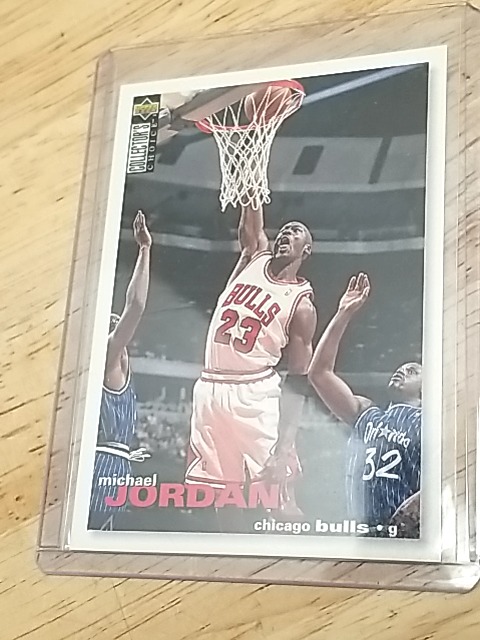 Item #7 — Michael Jordan 1995 Upper Deck Card photo 1 of 3