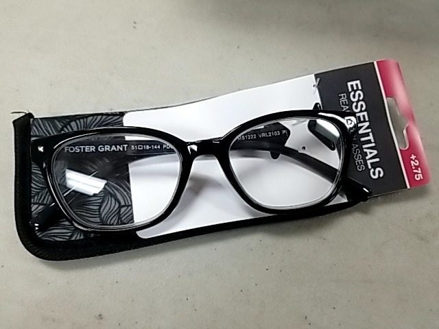 Item #473 — Foster Grant Reading Glasses +2.75 photo 1 of 2