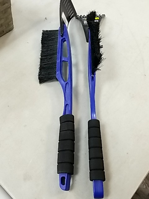 Item #491 — New Blue-handled wire brushes set