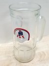 Item #524 — Patriots Glass Mug Exc cond photo 1 of 2