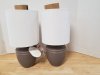 Item #199 — Pair of new lamps each approx 14 inch tall photo 1 of 2