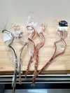 Item #104 — New Halloween Glittery Curly Vine Each 24 inches photo 1 of 4