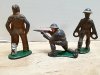 Item #18 — Vintage Toy Soldiers Set 3 in, metal photo 3 of 3