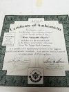 Item #15 — 1996 Michael Jordan MVP Plate, MIB, COA, 1996 photo 4 of 4