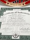 Item #68 — Michael Jordan Plate, MIB, COA, 1996 photo 3 of 4