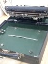 Item #24 — Vintage Corona Typewriter w/ Manual photo 6 of 7